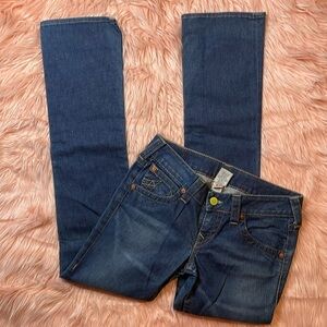 True Religion Blue Low Rise Y2K Bootcut Jean Size 29